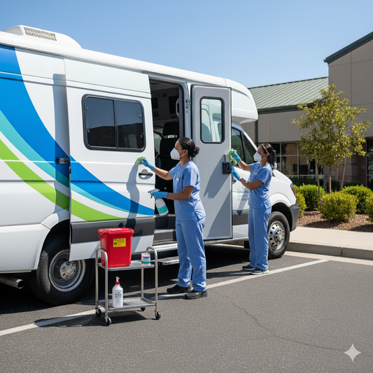 How Mobile Healthcare Stays Clean on the Go