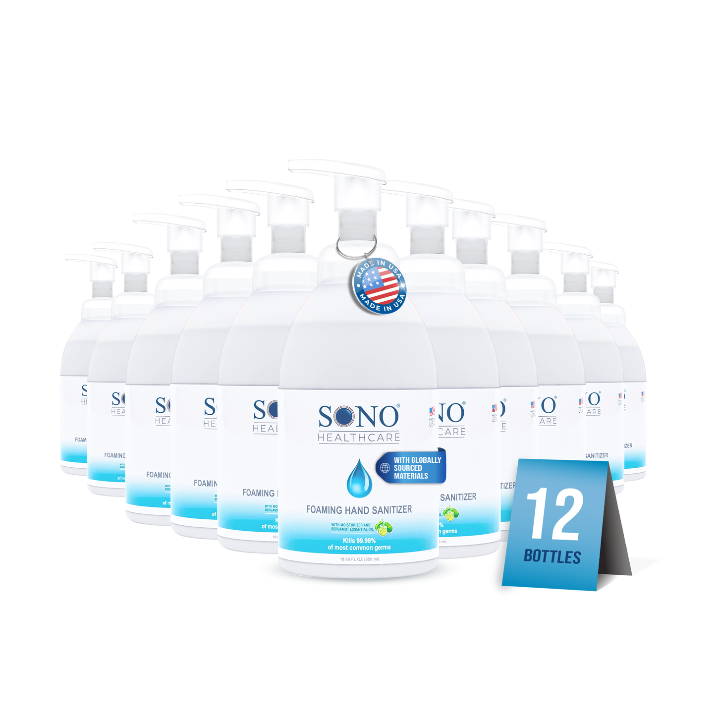 SONO Foaming Hand Sanitizer Desktop (12 Pack)
