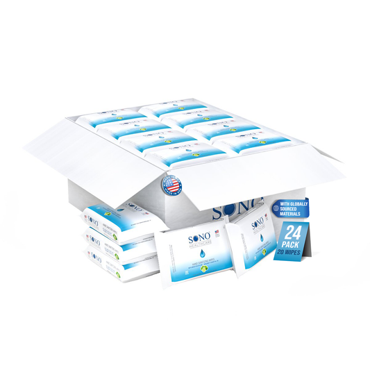 Bulk SONO Hand Sanitizing Wipes (24 PACK)
