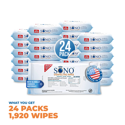 Dentistry-Exclusive Disinfecting Wipes Soft Pack Bundle
