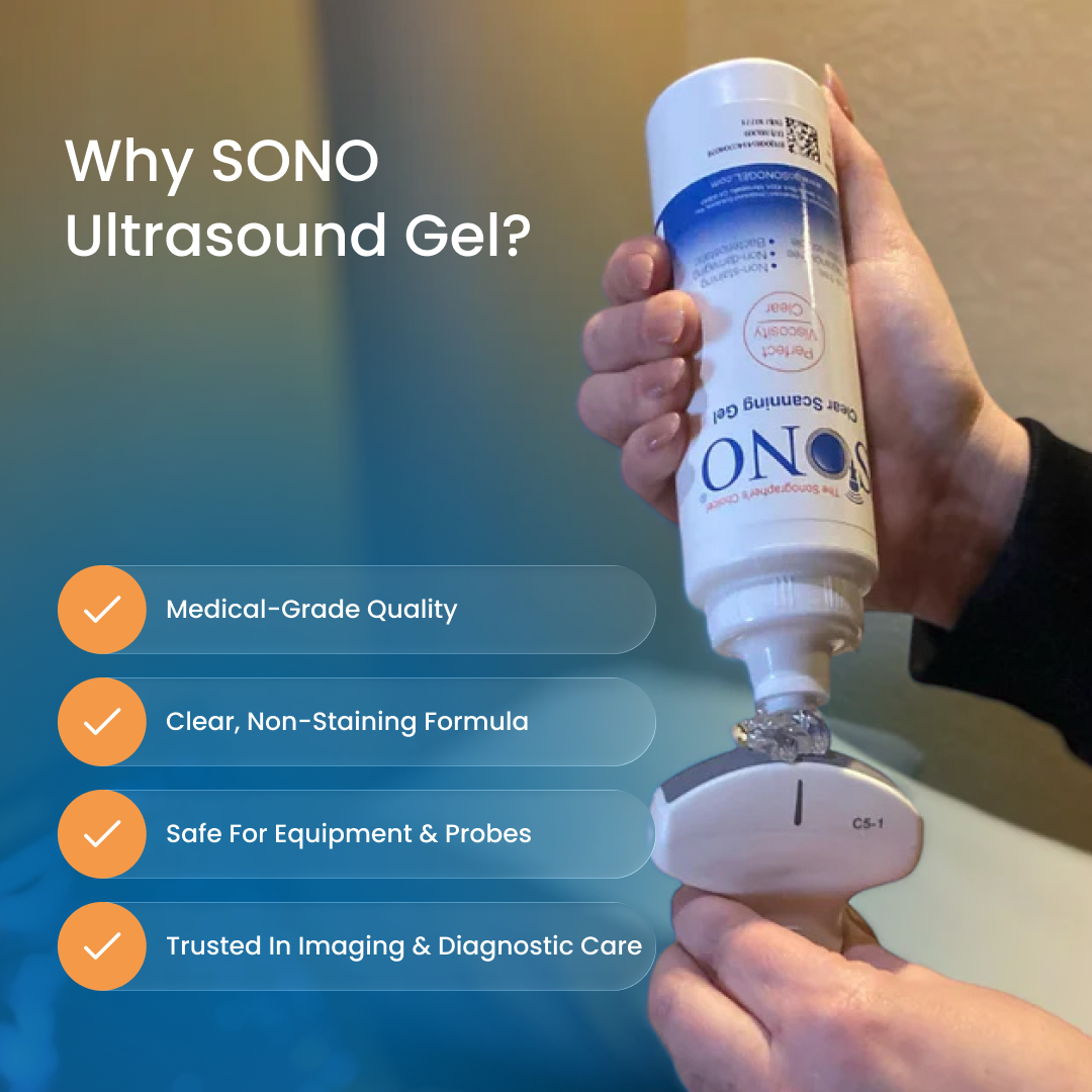 SONO Ultrasound Scanning Gel Bottles