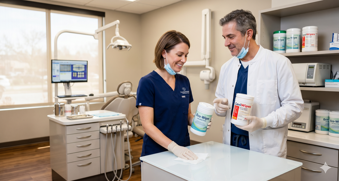 Alcohol-Free vs Alcohol-Based Wipes: Which Is Right for Your Dental Practice?