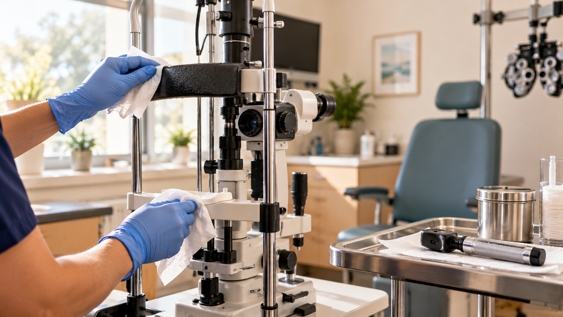 Adenovirus & Pink Eye in the Clinic: Why It Resists Alcohol — and What Kills It on Surfaces