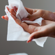 Can I use handwipes to clean surfaces?