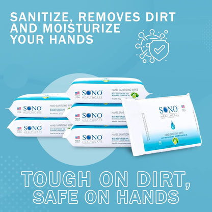 SONO Hand Sanitizing Wipes (6 Pack)