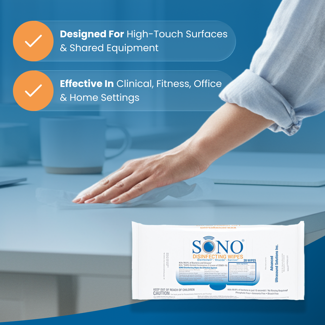 SONO Disinfecting Wipes Canister