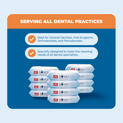 Dentistry-Exclusive Disinfecting Wipes Soft Pack Bundle