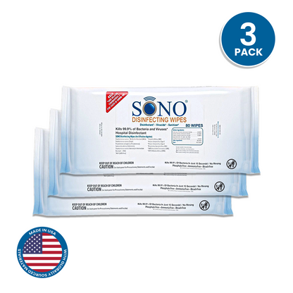 SONO Disinfecting Wipes Large Pack