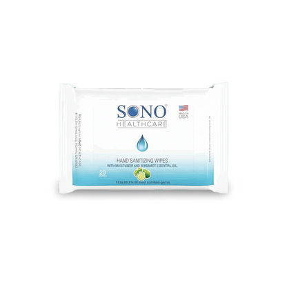 SONO Moisturizing Hand Sanitizer Wipes