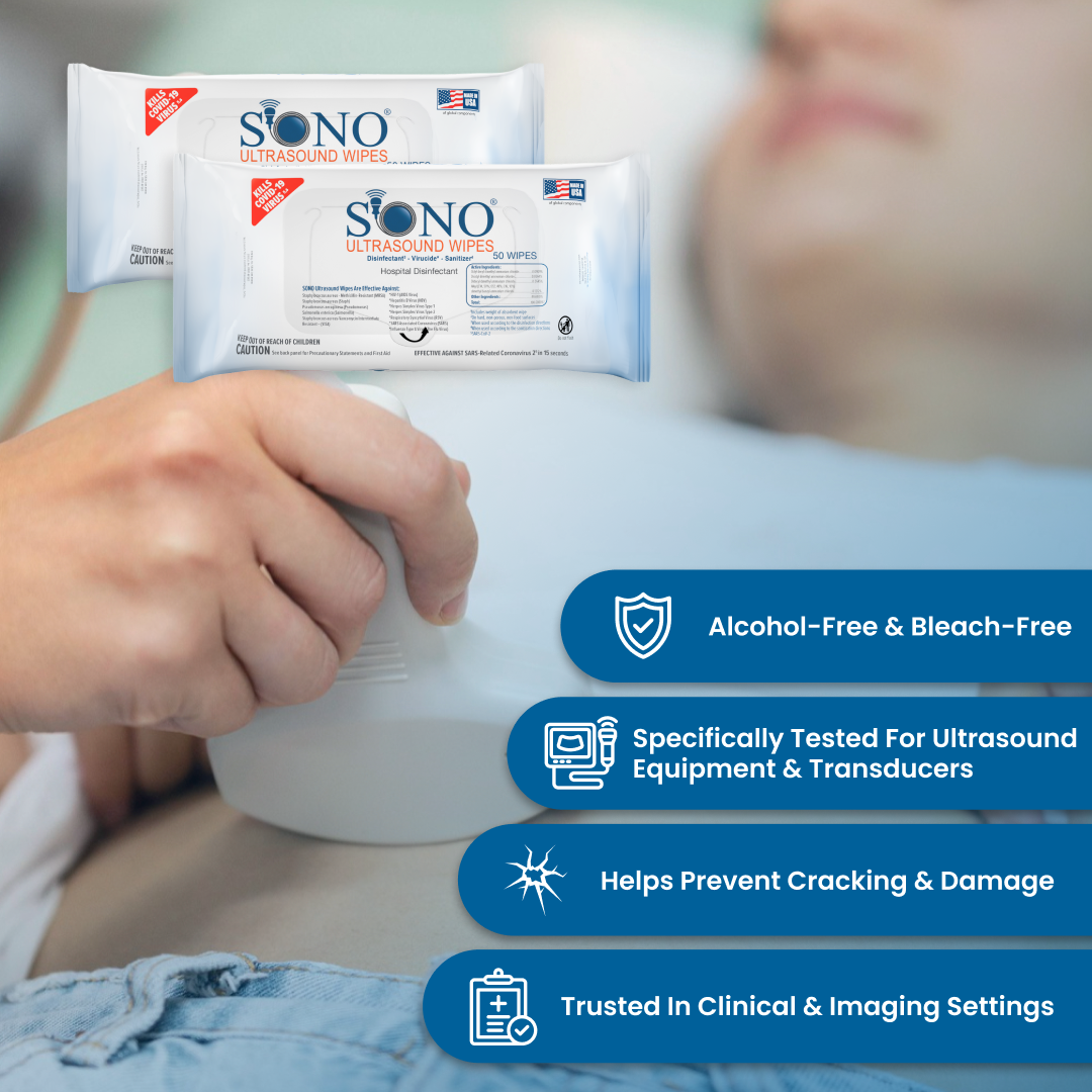 SONO Ultrasound wipes for baby ultrasound pictures clear view baby doppler cleaning