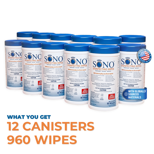 Dentistry-Exclusive Disinfecting Wipes Canister Bundle
