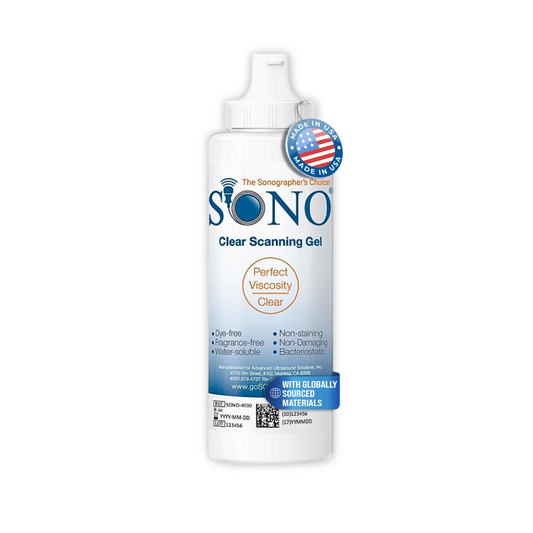 SONO Ultrasound Scanning Gel Bottles