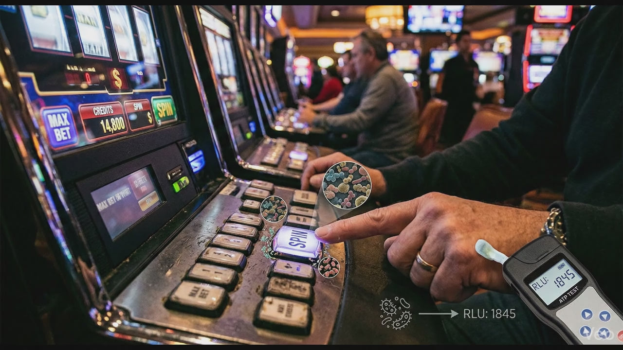 Casino Disinfectant for slot machines SONO