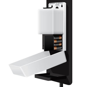 Side View of SONO Hand Sanitizing Station - Showcasing the Sleek and Functional Design of the Alcohol Gel Dispenser